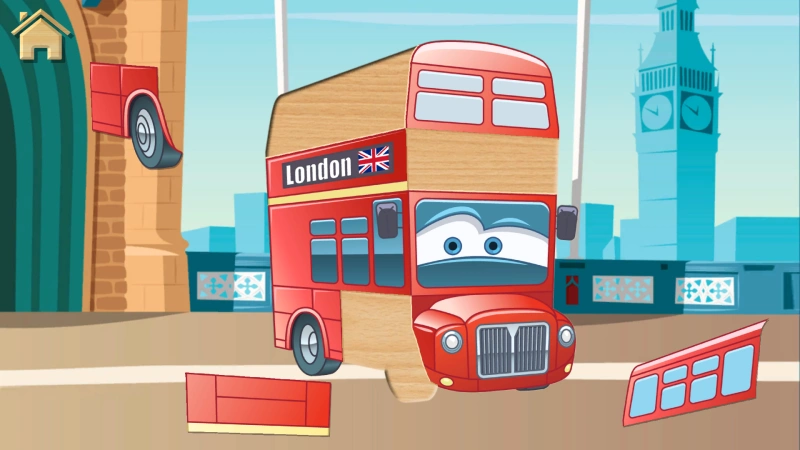 Скриншот Машинки - Пазлы для Детей №3