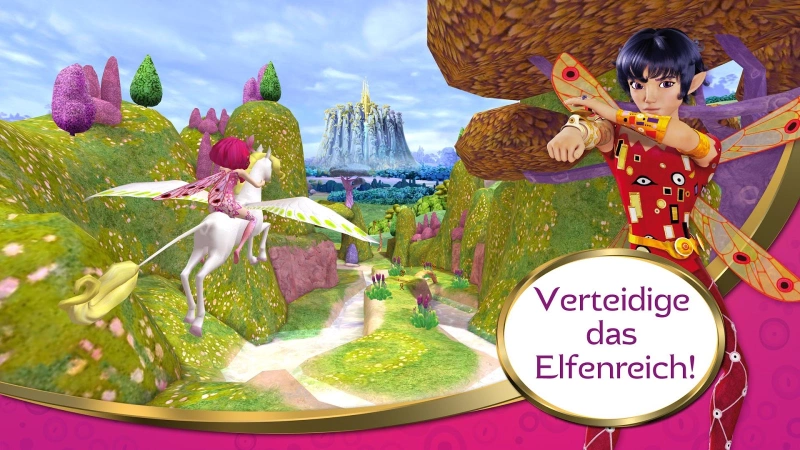 Скриншот Mia and me - Free the Unicorns №4