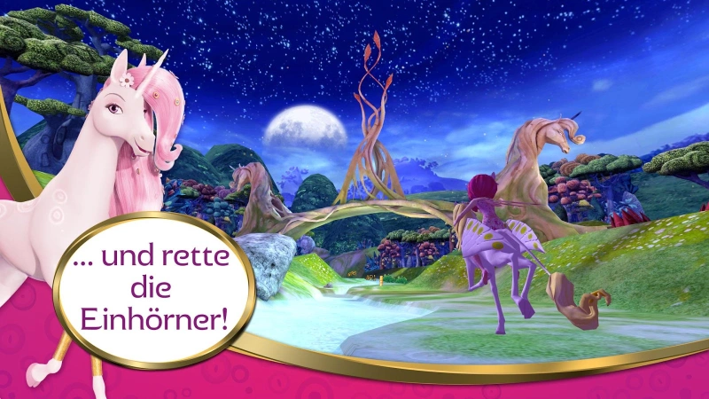 Скриншот Mia and me - Free the Unicorns №5