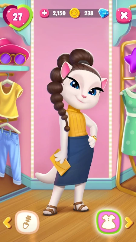 Скриншот Моя Говорящая Анджела 2 №2