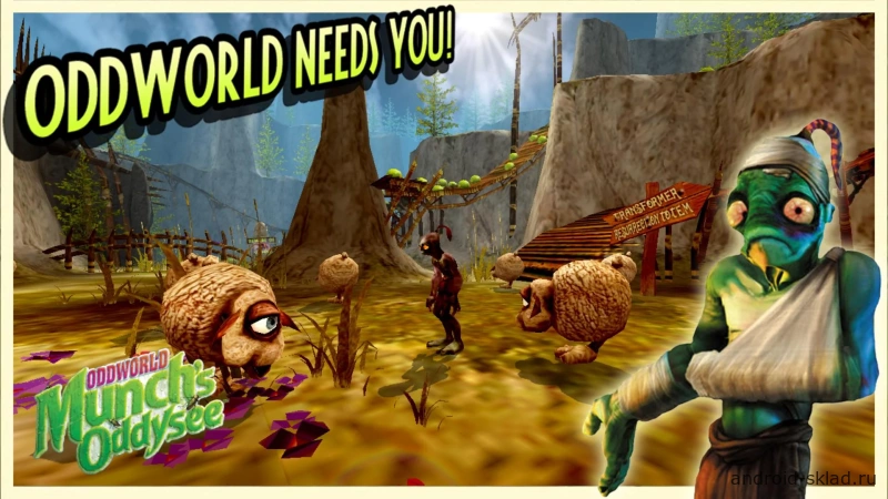 Скриншот Oddworld: Munch's Oddysee №5