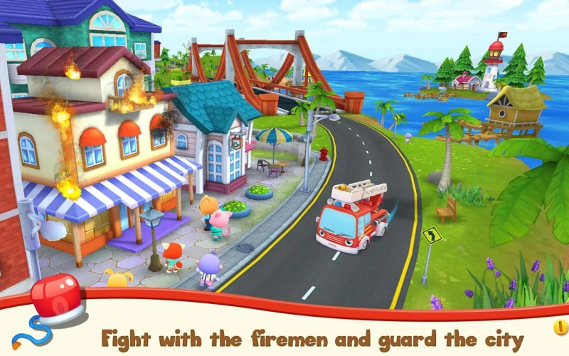 Скриншот Pet Heroes Fireman №1
