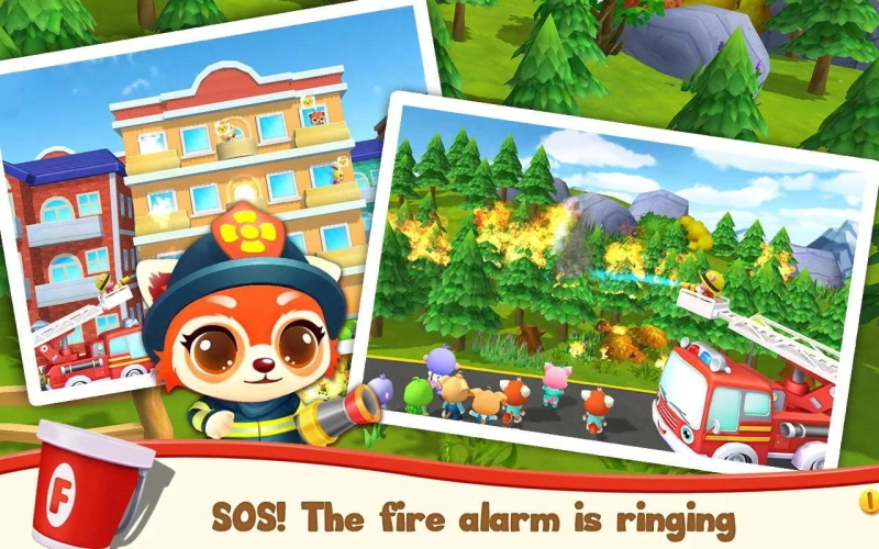 Скриншот Pet Heroes Fireman №4