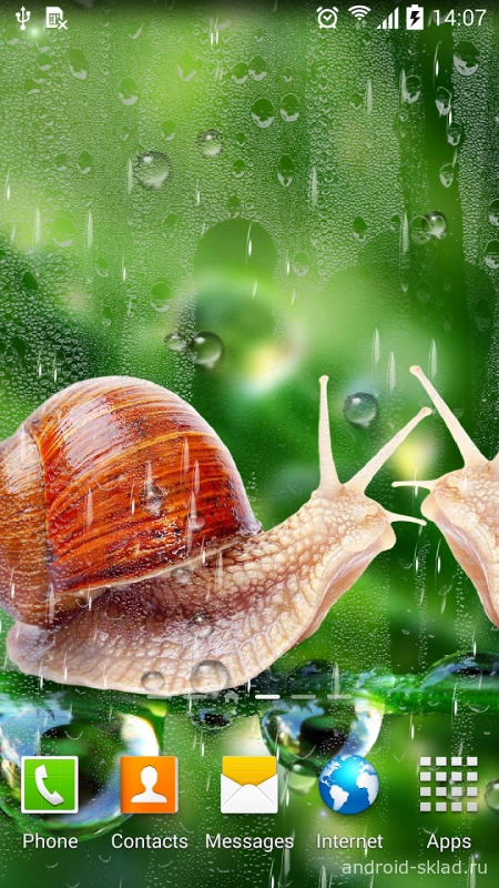 Скриншот Rain Live Wallpaper №1