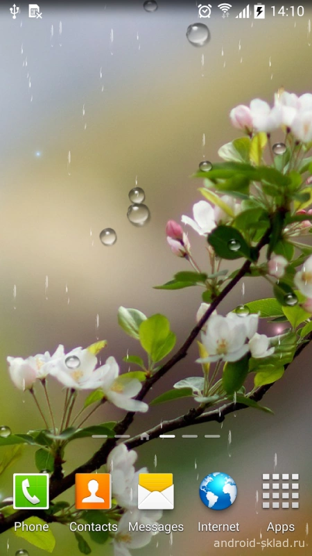 Скриншот Rain Live Wallpaper №5