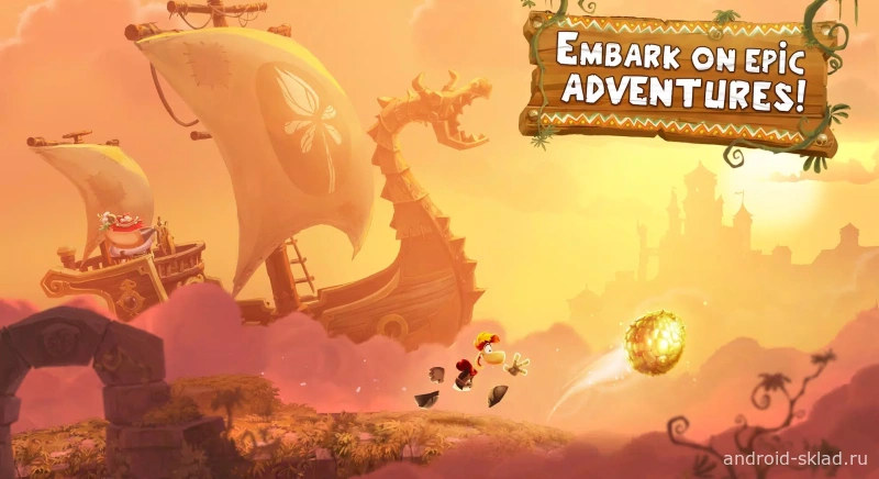 Скриншот Rayman Adventures №2