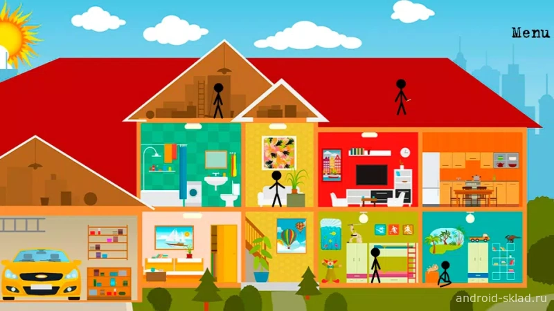 Скриншот Stickman killer 2 №2