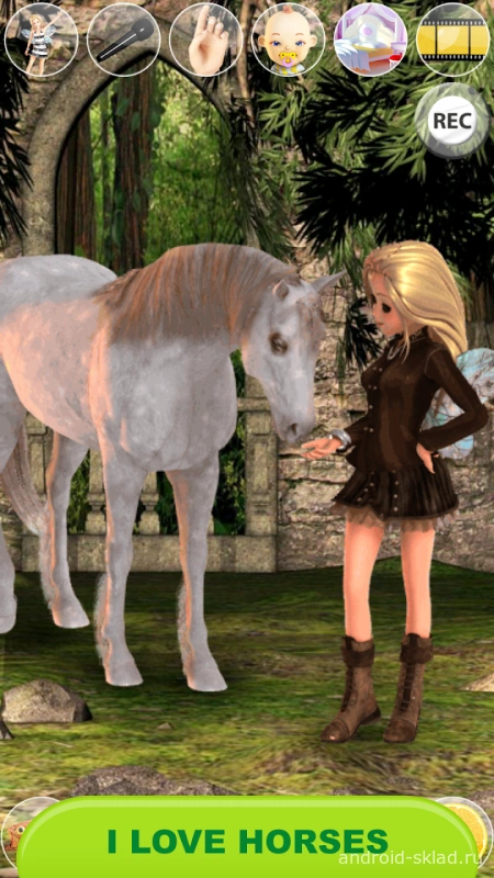 Скриншот Sweet Little Talking Princess №4