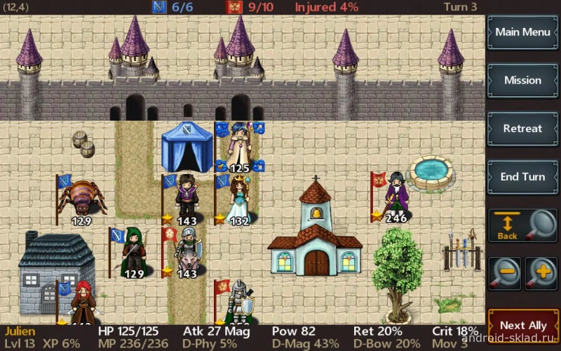 Скриншот Tactics Maiden №4