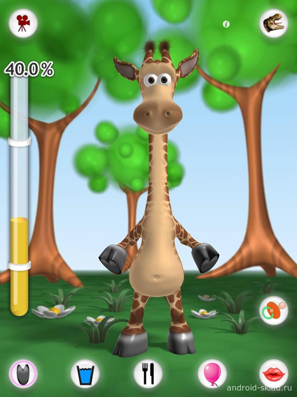 Скриншот Talking Gina the Giraffe №1