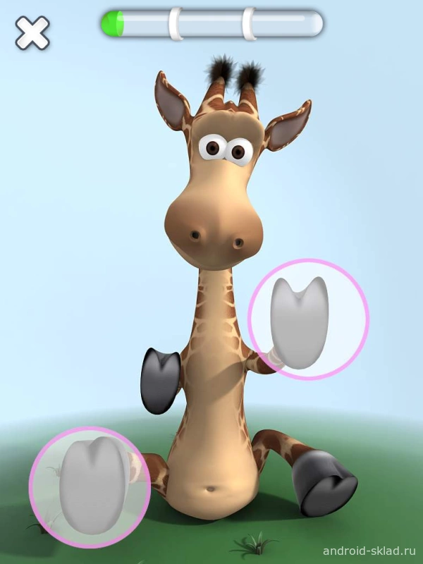 Скриншот Talking Gina the Giraffe №2