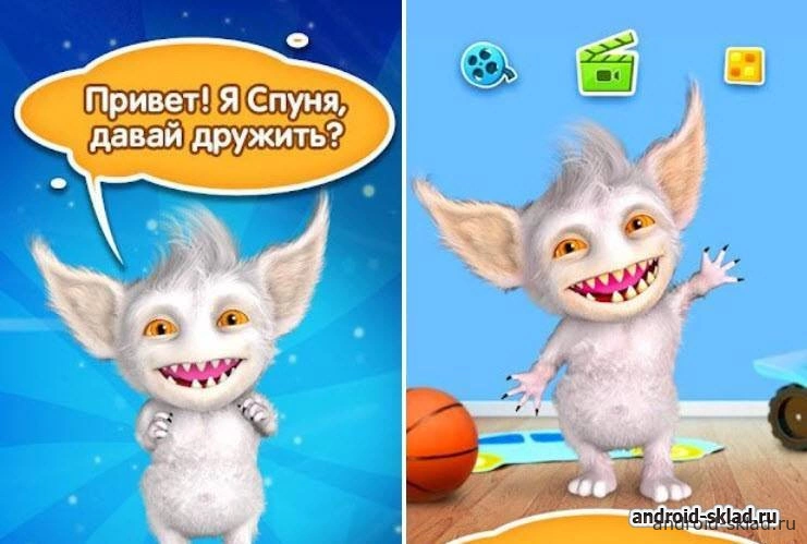 Скриншот Talking Spooni (Говорящий Спуня) №1
