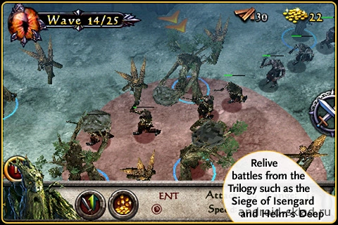 Скриншот The Lord of the Rings Middle-earth Defense №4