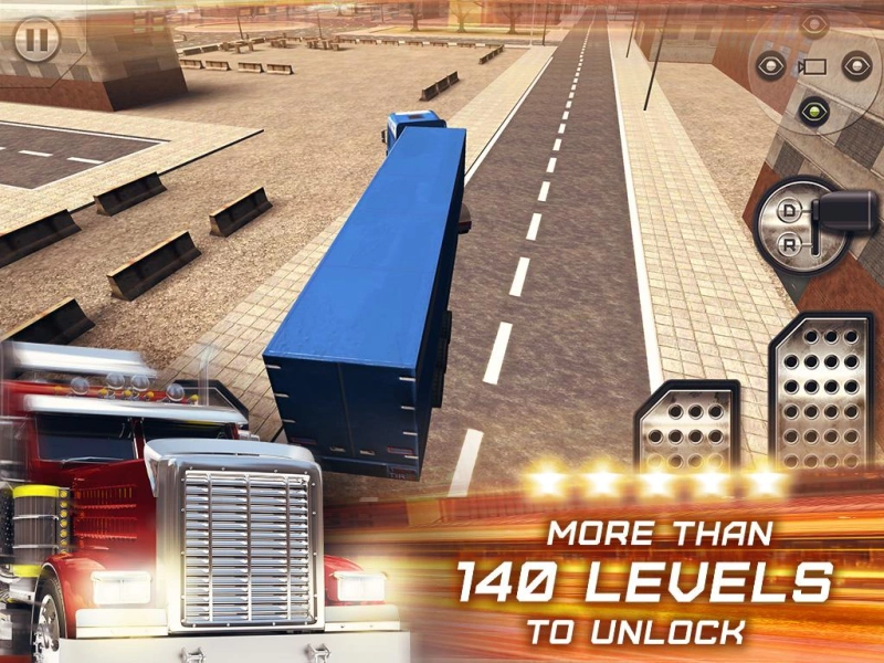Скриншот Truck Parking Simulation 2014 №1