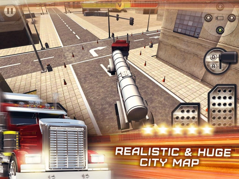 Скриншот Truck Parking Simulation 2014 №2