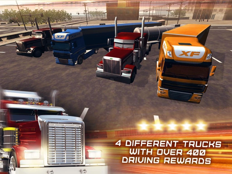Скриншот Truck Parking Simulation 2014 №4