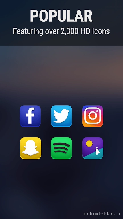 Скриншот Vibe Icon Pack №4