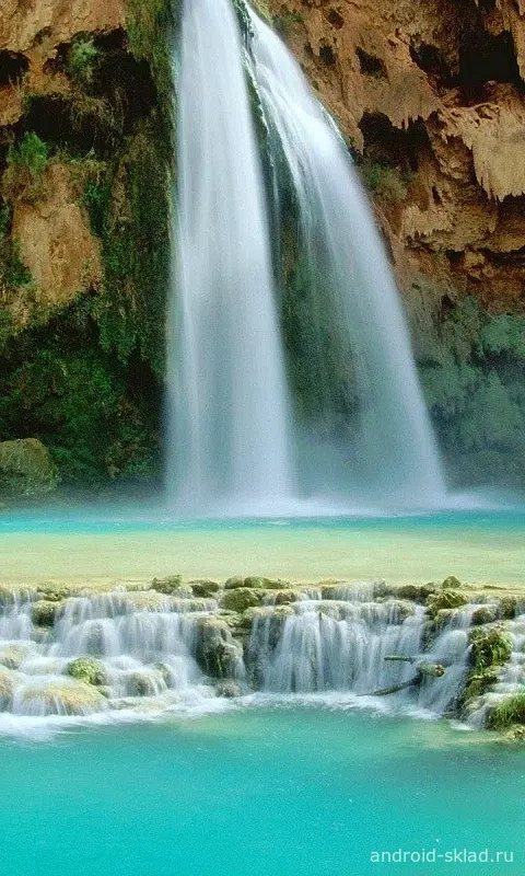 Скриншот Waterfall 3D HD Wallpaper №3