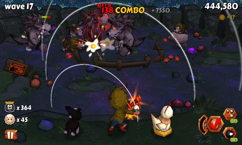 Скриншот Wolf Hunter - Save the sheep №5