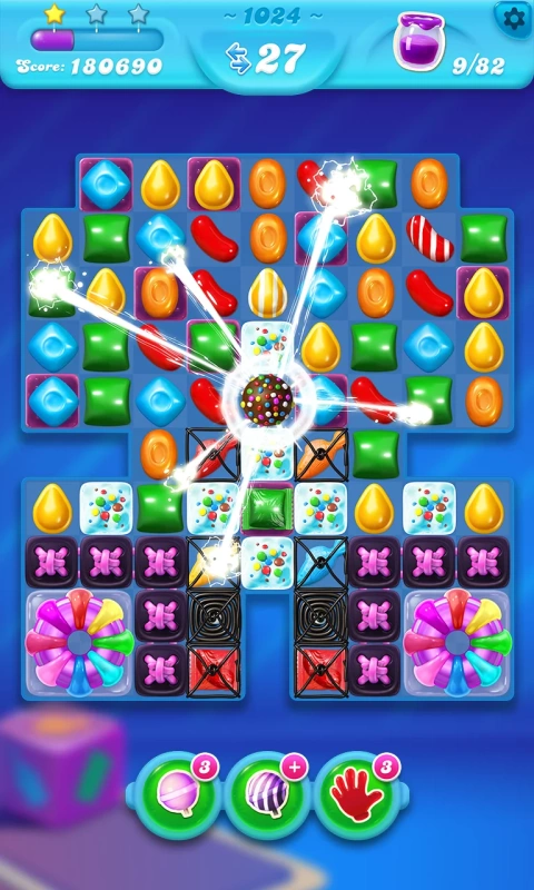 Скриншот Candy Crush Soda Saga №2