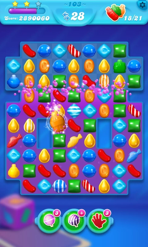 Скриншот Candy Crush Soda Saga №3