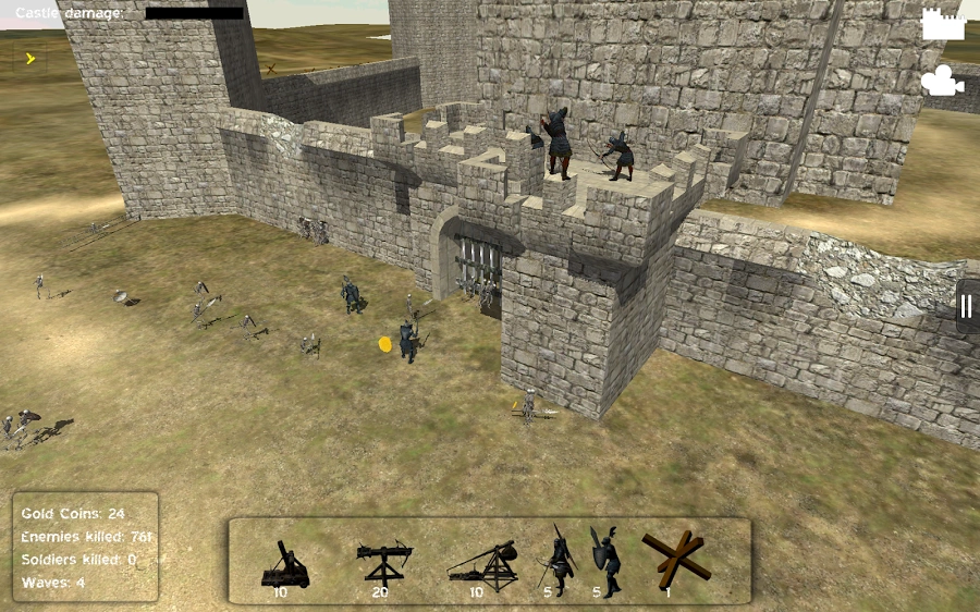 Скриншот Castle Defense 3D №2