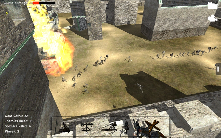 Скриншот Castle Defense 3D №3