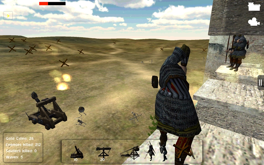 Скриншот Castle Defense 3D №4