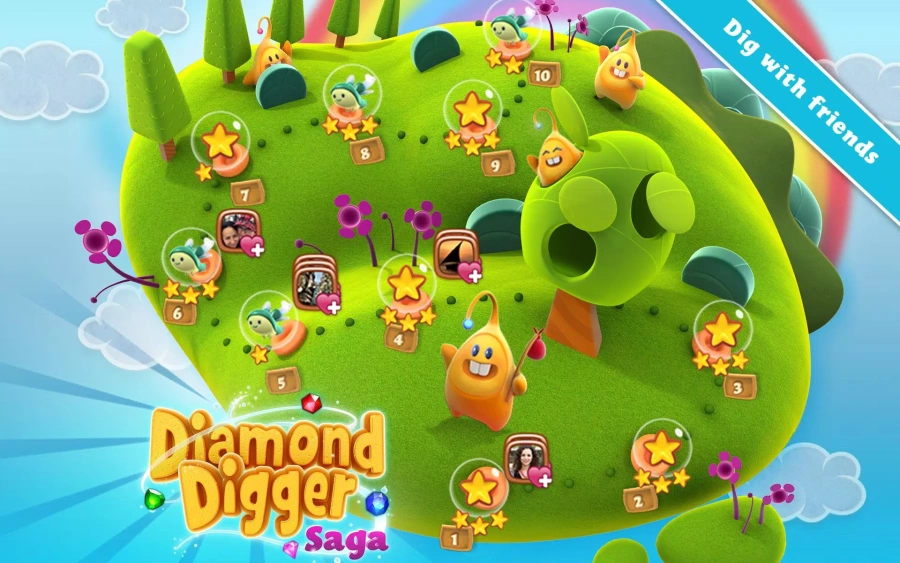 Скриншот Diamond Digger Saga №1