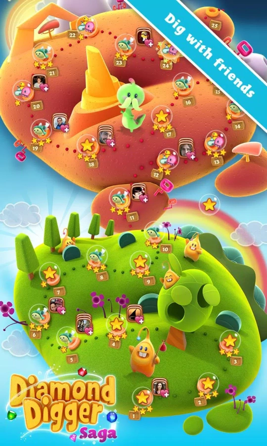 Скриншот Diamond Digger Saga №3