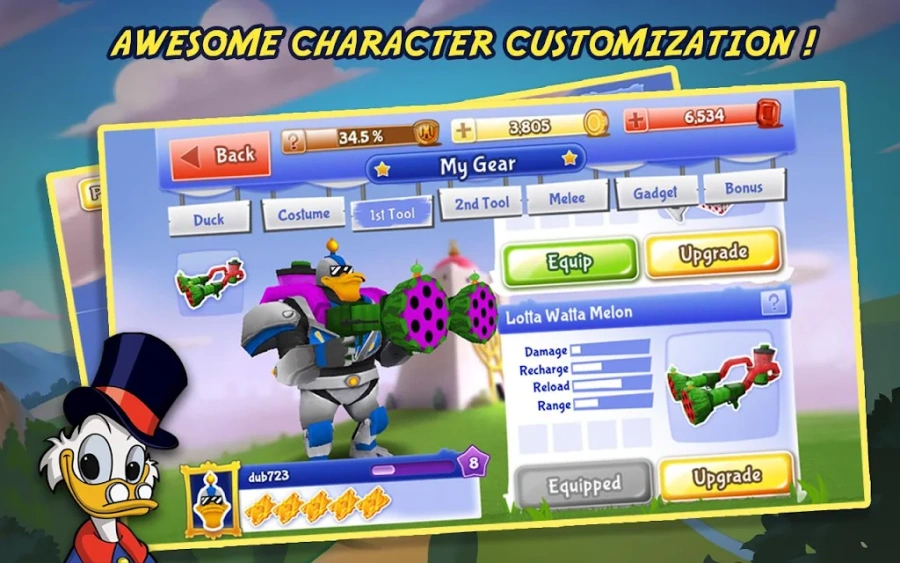 Скриншот DuckTales: Scrooge's Loot №4