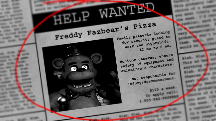 Скриншот Five Nights at Freddy's №4