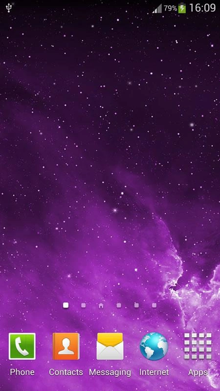 Скриншот Galaxy Parallax Live Wallpaper №2