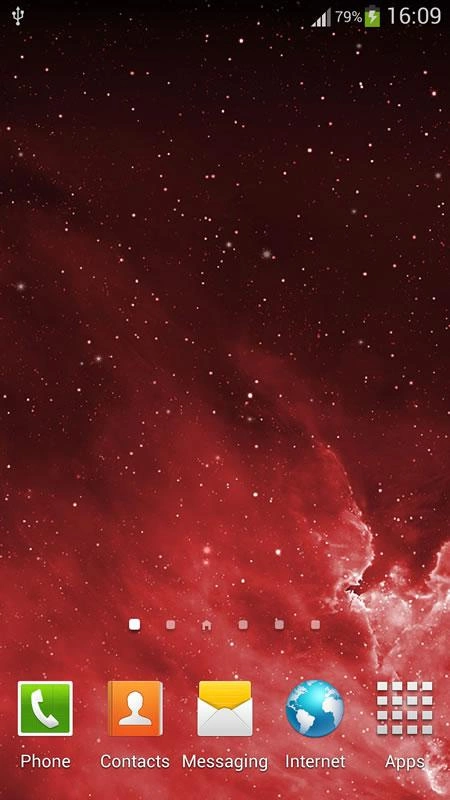 Скриншот Galaxy Parallax Live Wallpaper №3
