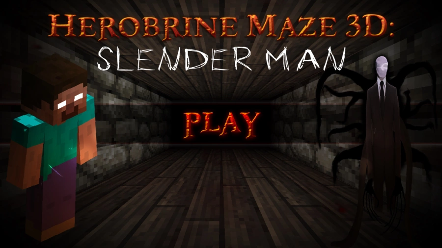 Скриншот Herobrine Maze 3D: SLENDER MAN GHOST №1