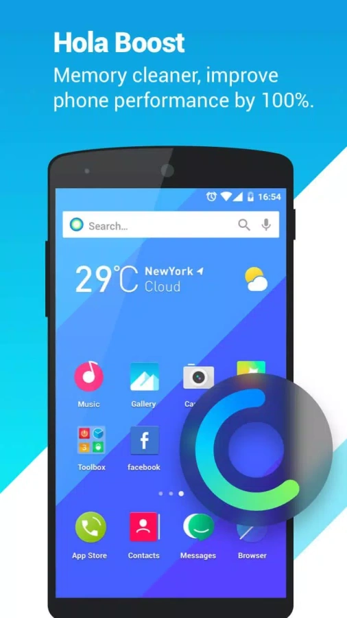 Скриншот Hola Launcher №4