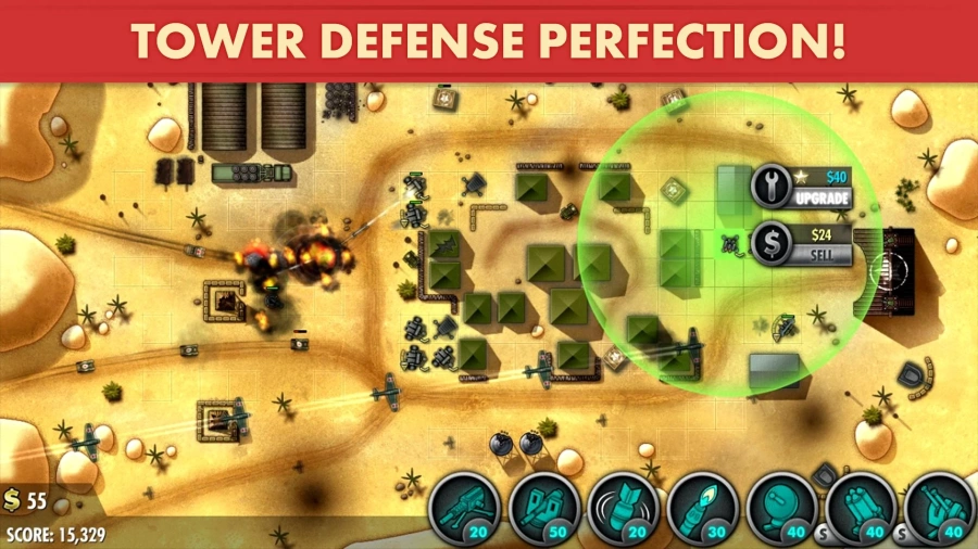 Скриншот iBomber Defense Pacific №1