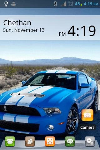 Скриншот iColor GO Laucher EX Theme №1