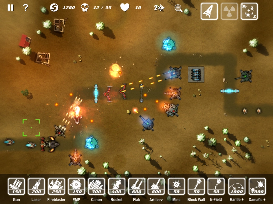 Скриншот M.A.C.E. Tower Defense №4