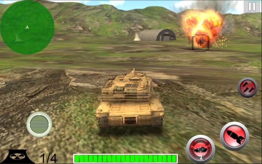 Скриншот Modern Battle Tank War №1