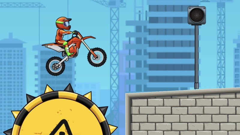 Скриншот Moto X3M Bike Race Game №1