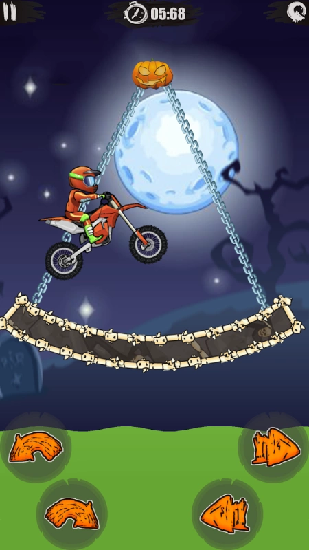 Скриншот Moto X3M Bike Race Game №4