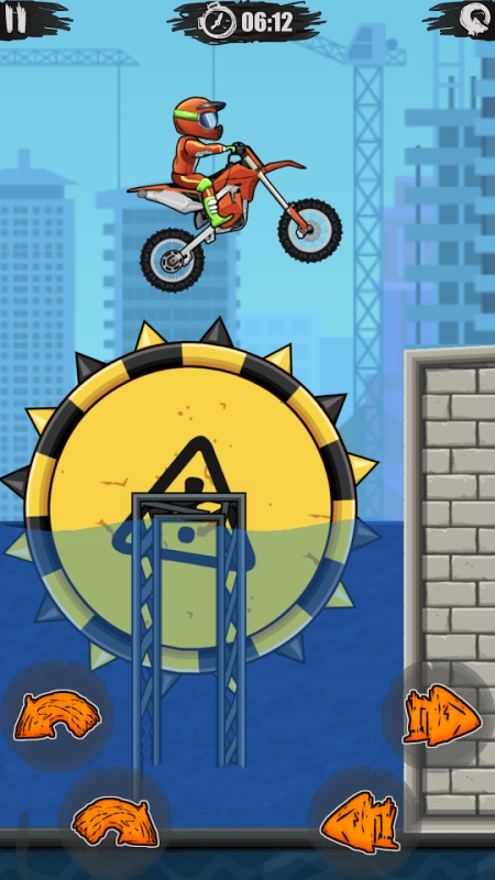 Скриншот Moto X3M Bike Race Game №5