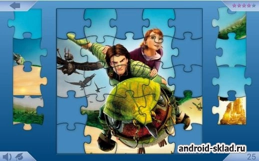 Скриншот Пазлы из мультиков №1