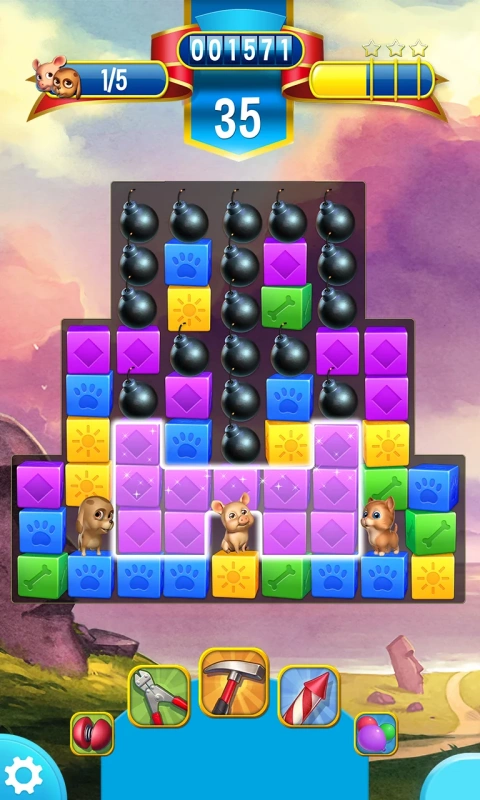 Скриншот Pet Rescue Saga №2