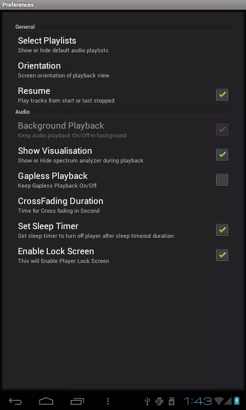 Скриншот Picus Audio Player Pro №5