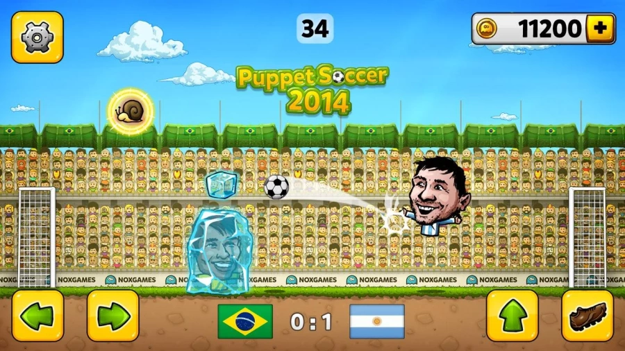 Скриншот Puppet Soccer 2014 №2