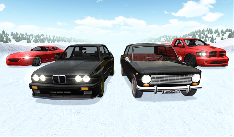 Скриншот Russian Winter Traffic Racer №3