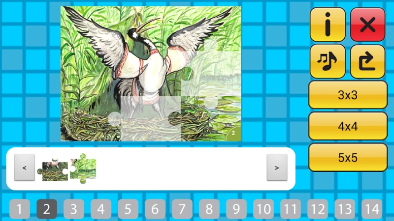 Скриншот Сказка Журавль и Цапля №5