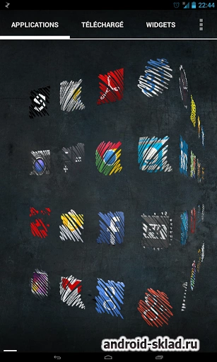 Скриншот Sketchy Icon Pack №1